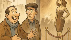 Banc: Doi români discută despre logodnă